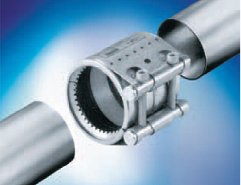 Pipe connection / Pipe joint and repair clamp